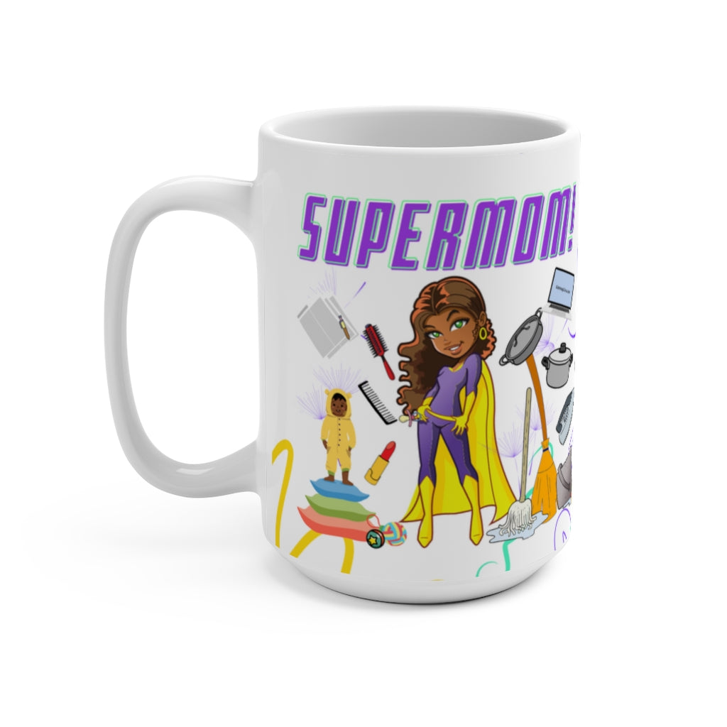 Mother's Day SuperMom Mug 15oz – KintsugiTea